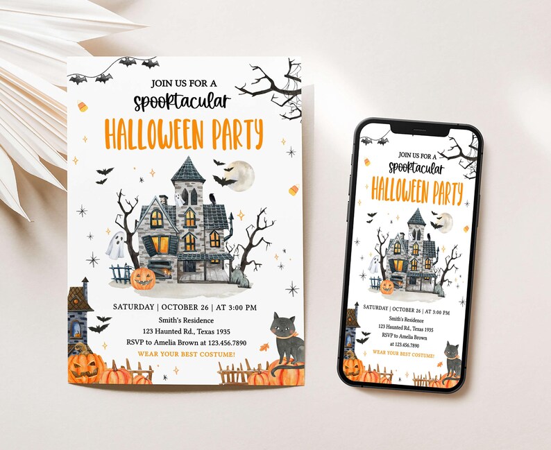 Halloween Invites