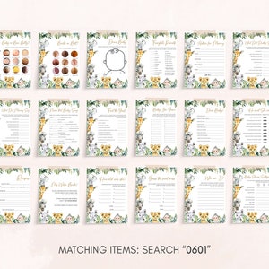 a set of matching items for a wedding