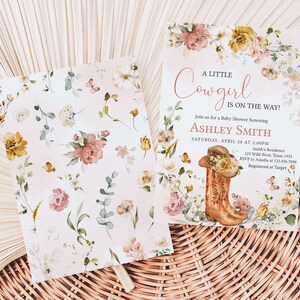 a close up of two cards on a wicker basket