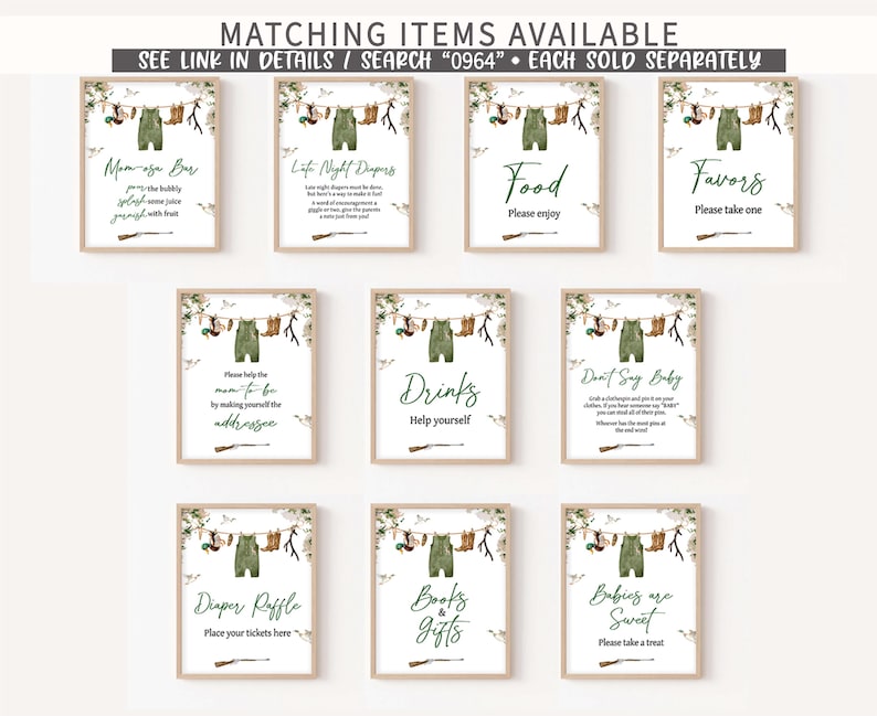 Duck Hunting Signs