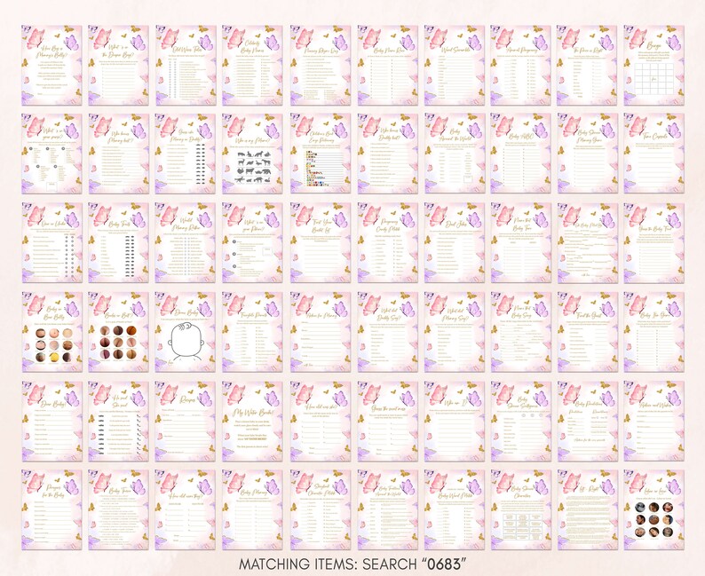 a calendar with a bunch of different things on it