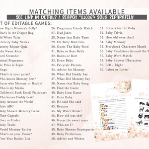 Floral Tea Party Games Bundle
