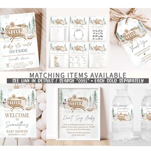Winter Printable Templates