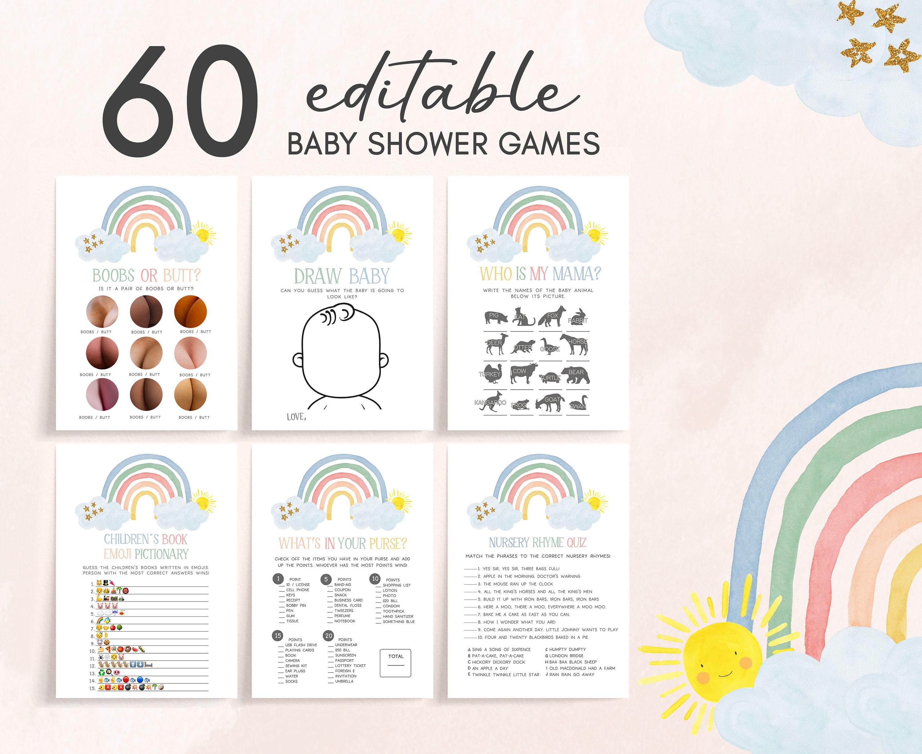 Pastel Rainbow Nursery, Rainbow Decor, Rainbow Baby Blocks, Rainbow Baby  Shower, Wooden Baby Name Blocks 
