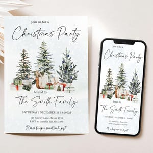 Christmas Party Invites