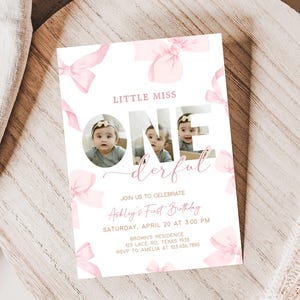 a little miss first birthday party with pink flowers