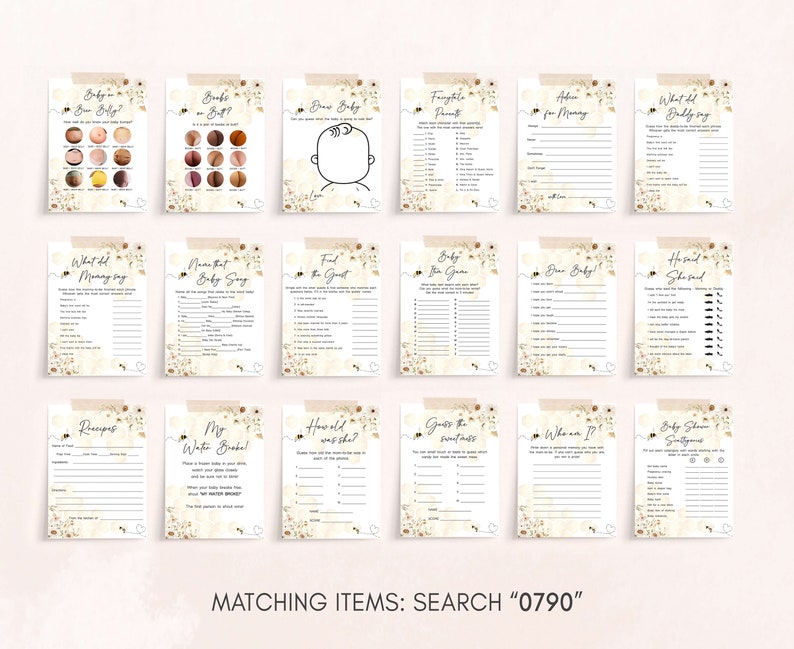 Bee Games Pack