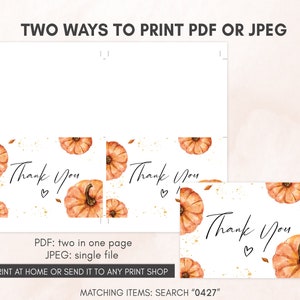 Edytowalny zestaw zaproszeń na baby shower Little Pumpkin, zestaw zaproszeń na baby shower w stylu jesiennym, neutralne pod względem płci jesienne zaproszenie na dynię 0427 zdjęcie 6