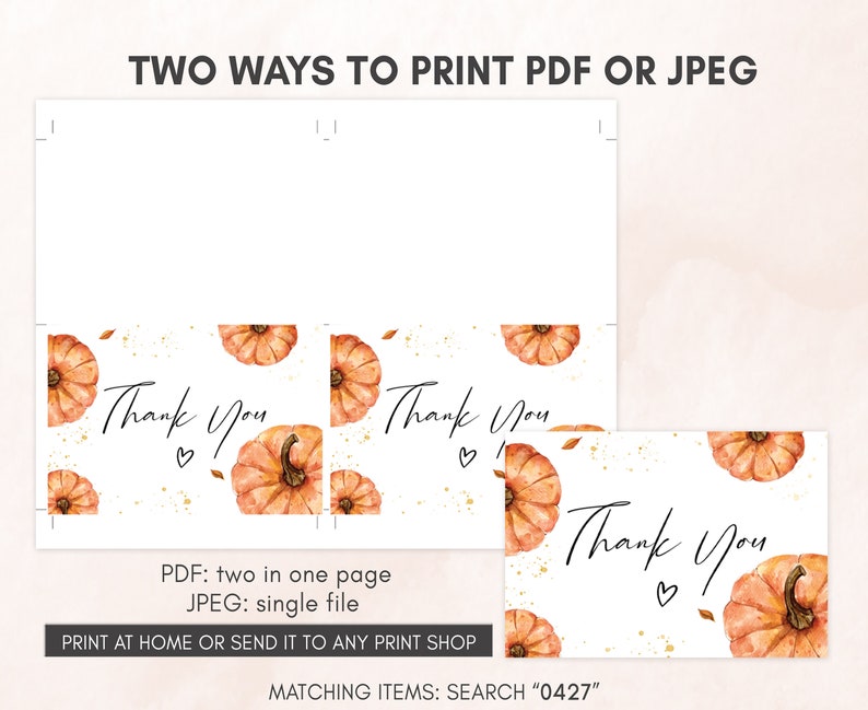 Edytowalny zestaw zaproszeń na baby shower Little Pumpkin, zestaw zaproszeń na baby shower w stylu jesiennym, neutralne pod względem płci jesienne zaproszenie na dynię 0427 zdjęcie 6
