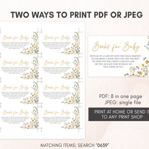 two ways to print a wedding program