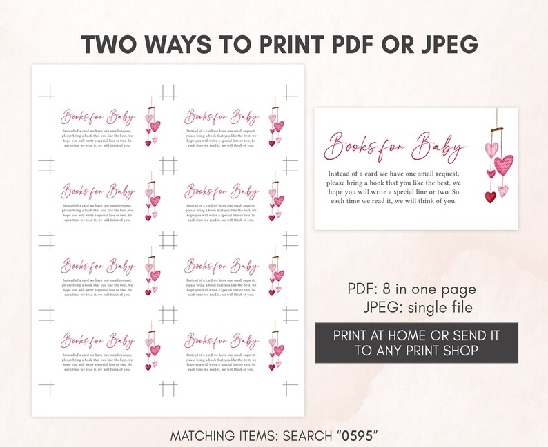 two ways to print a baby shower game