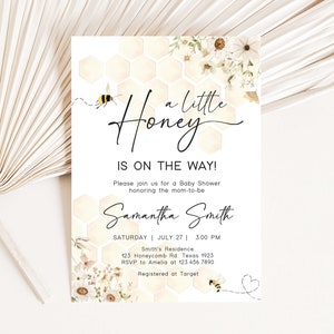 Bee Invitation