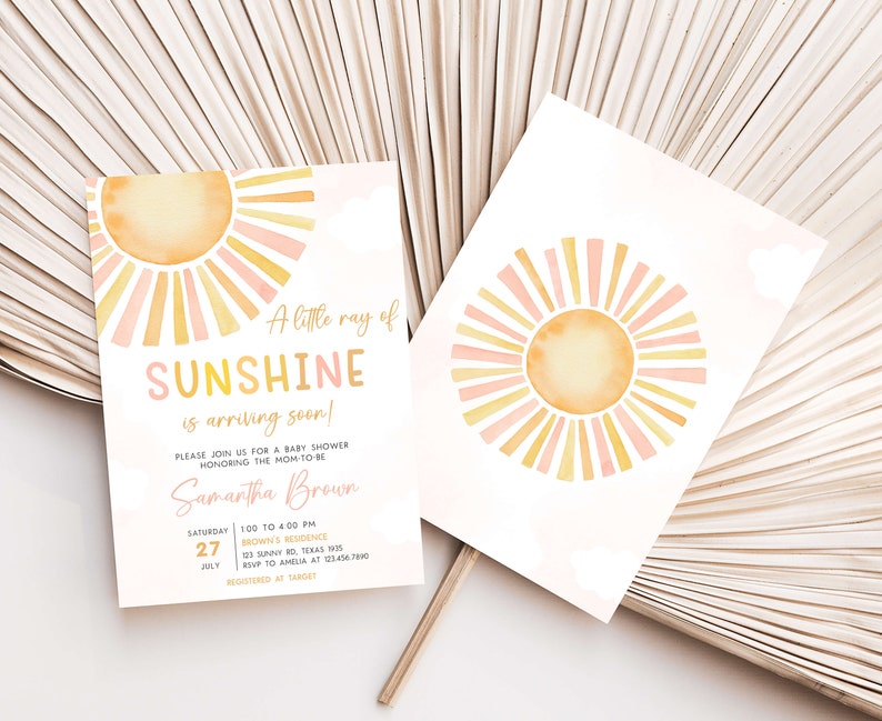 Sunshine Invite