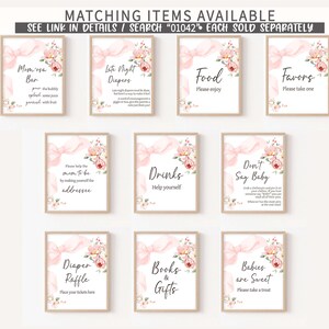 Pink Bow Signs