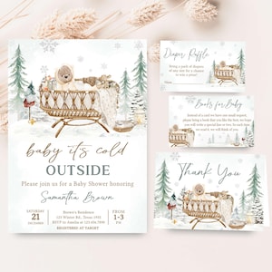 Winter Invitation Set