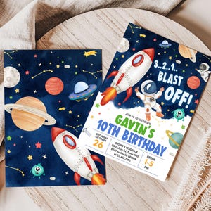 Outer Space Invite