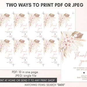 two ways to print a wedding program