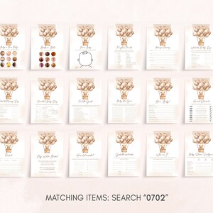 a set of matching items for each item