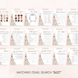 a set of matching items for a wedding