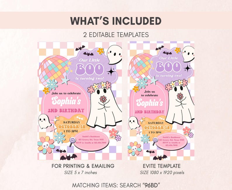 a flyer for a birthday party with two polar bears