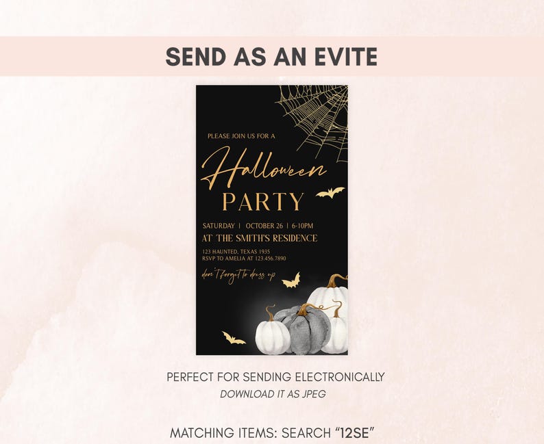 a flyer for a halloween party with pumpkins