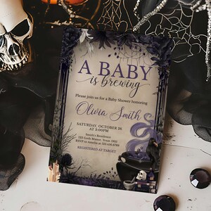 A Baby is Brewing Invitation