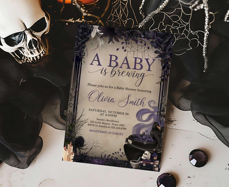 A Baby is Brewing Invitation