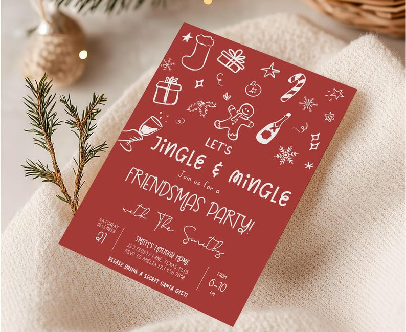 Christmas Party Invitation