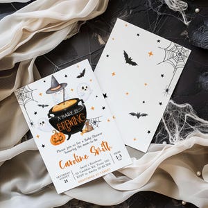 Orange Baby is Brewing Invite