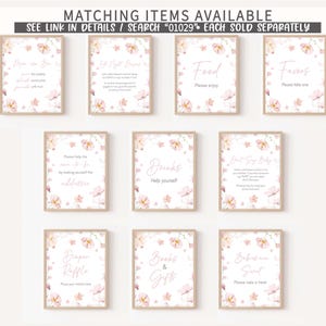 Baby in Bloom Signs