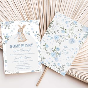 Boy Bunny Invite