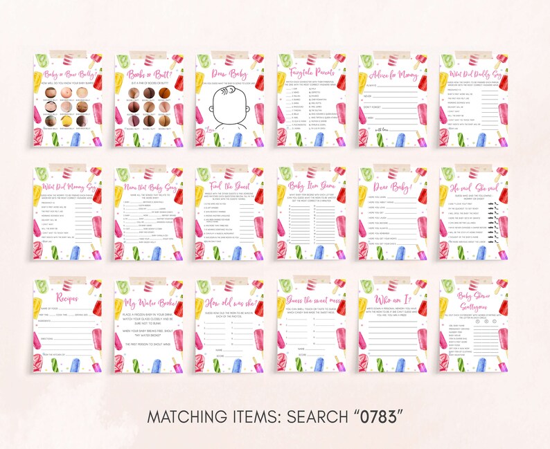 Popsicle Games Pack