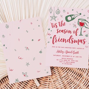 Friendmas Party Invite