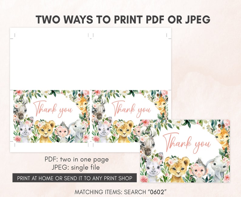 a set of two thank cards with koalas and flowers