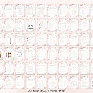 Editable Pink Snowflake Baby Shower Games Bundle, Pink A Little Snowflake Baby Shower Game Pack, Girl Winter Baby Shower Games Set, 0520 image 4