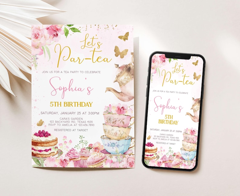 Tea Party Invite