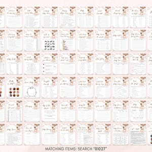 a calendar with a bunch of stickers on it