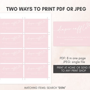 two ways to print a wedding program