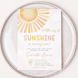 Sunshine Invitation