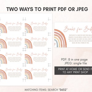 two ways to print a wedding program