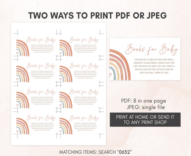 two ways to print a wedding program