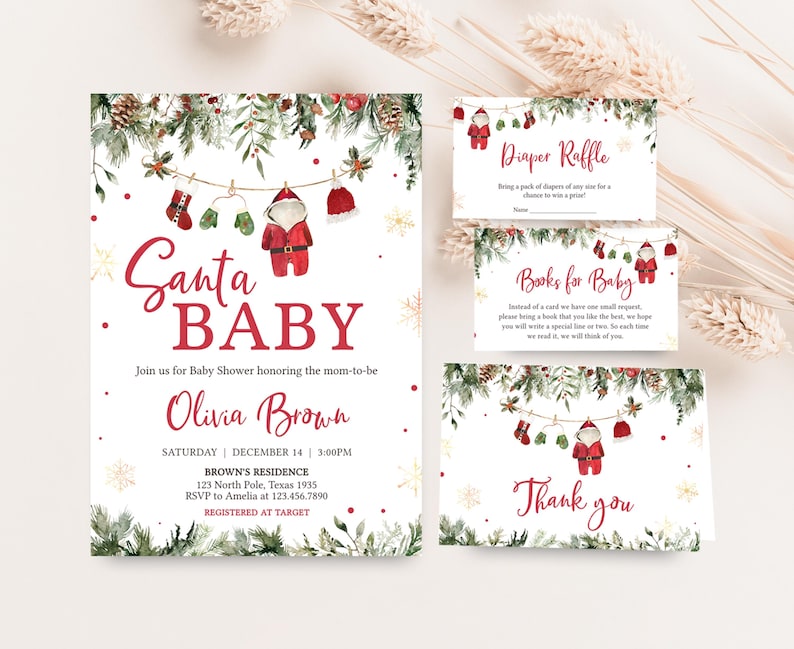 Winter Invitation Set