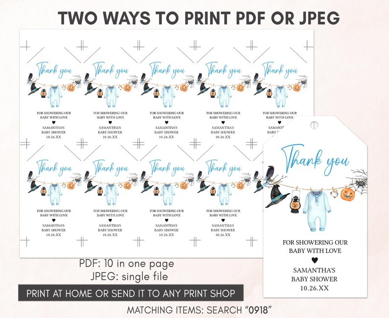 Halloween Gift Tags