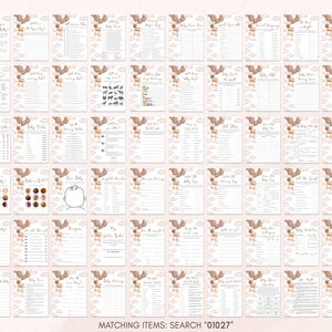 a poster with a bunch of different things on it