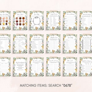 a set of matching items for each item