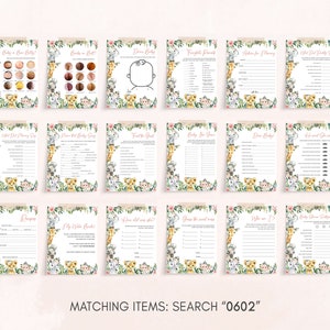 a set of matching items for a wedding