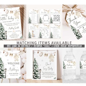 Baby Clothes Winter Printable Templates