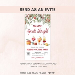 Adult Christmas Evite