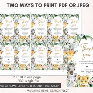 two ways to print a watercolor koala baby shower