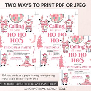 Girls Night In Invitation Template